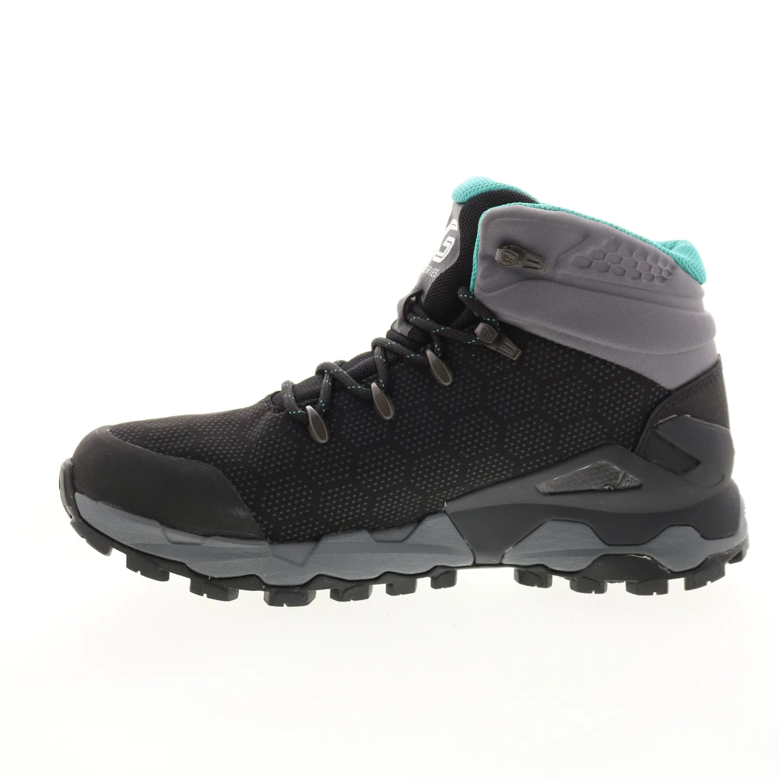 Inov-8 Roclite Pro G 400 GTX 000951-BKTL Womens Black Canvas Hiking Boots Weather Proof Outdoor Explore