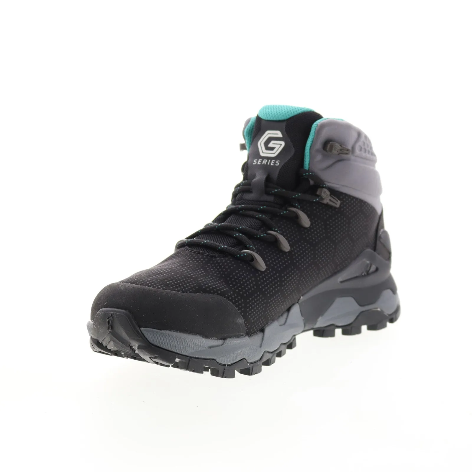 Inov-8 Roclite Pro G 400 GTX 000951-BKTL Womens Black Canvas Hiking Boots Resistant Layer Shock-absorbing