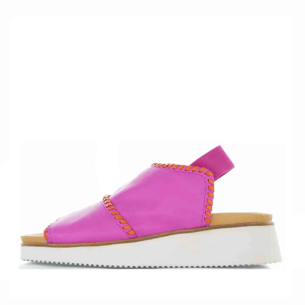 BRESLEY PRAXIS FUCHSIA Layered silhouette