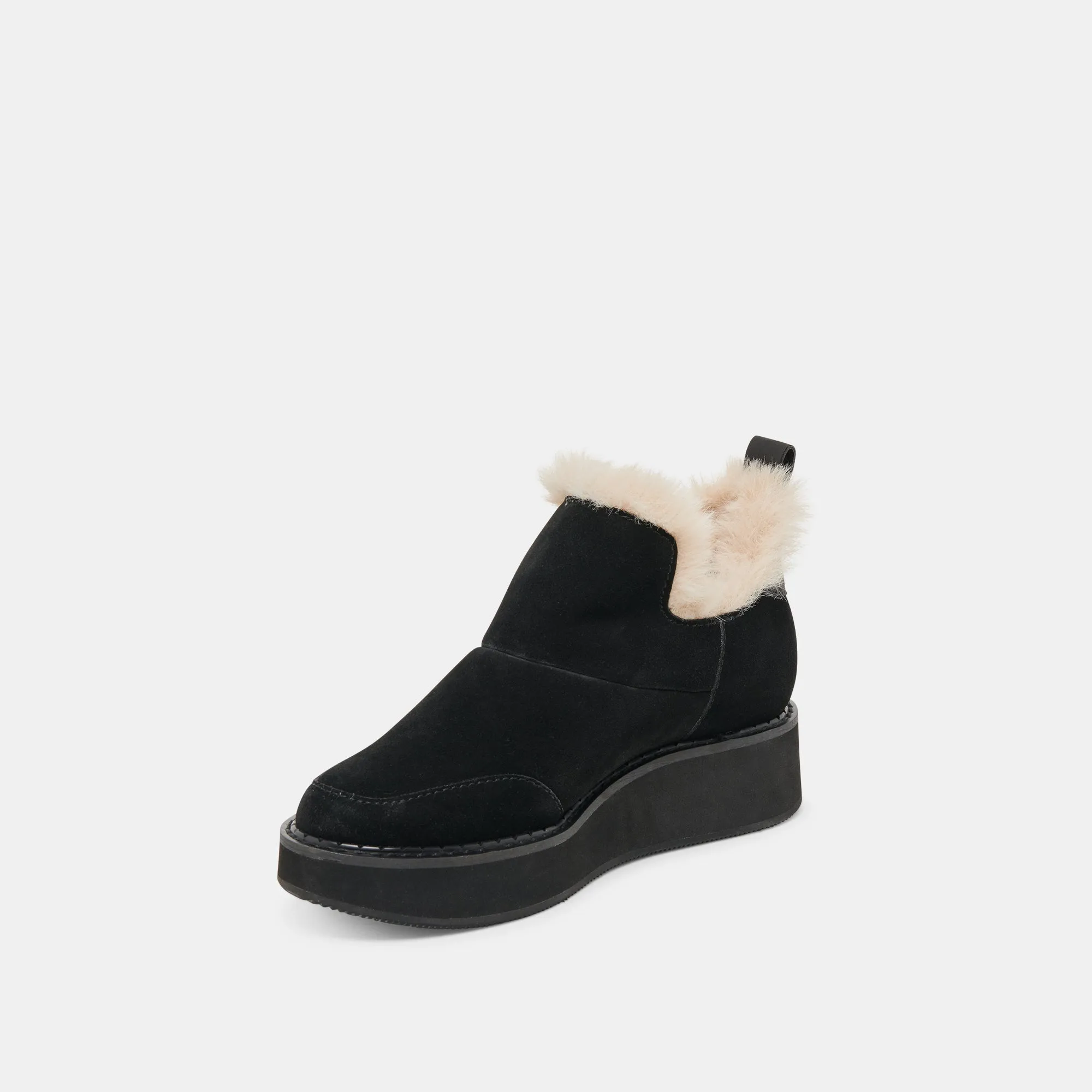 Protective Layer Cold Proof ARDY PLUSH H2O BOOTIES ONYX SUEDE