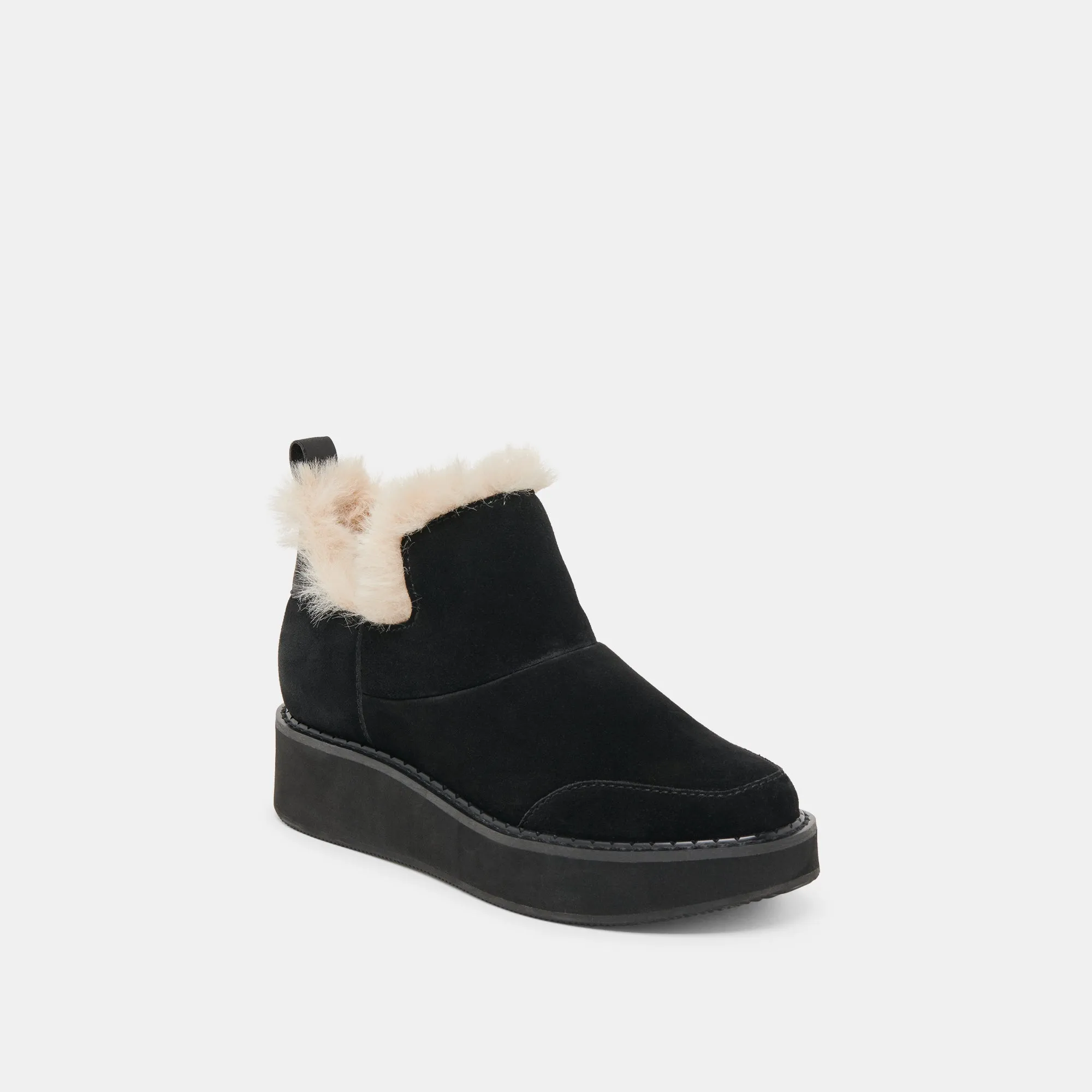 ARDY PLUSH H2O BOOTIES ONYX SUEDE Soft And Supportive Reinforced