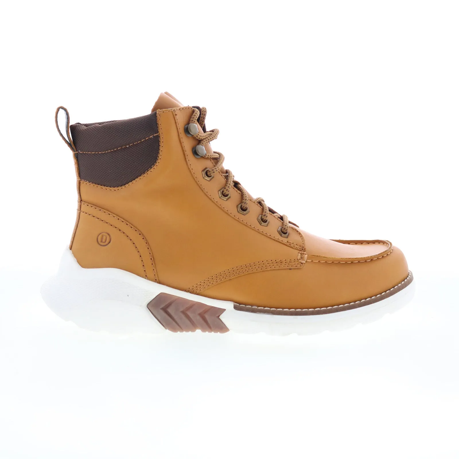 Dingo Tailgate DI-309 Mens Brown Leather Lace Up Casual Dress Boots Secure And Comfortable