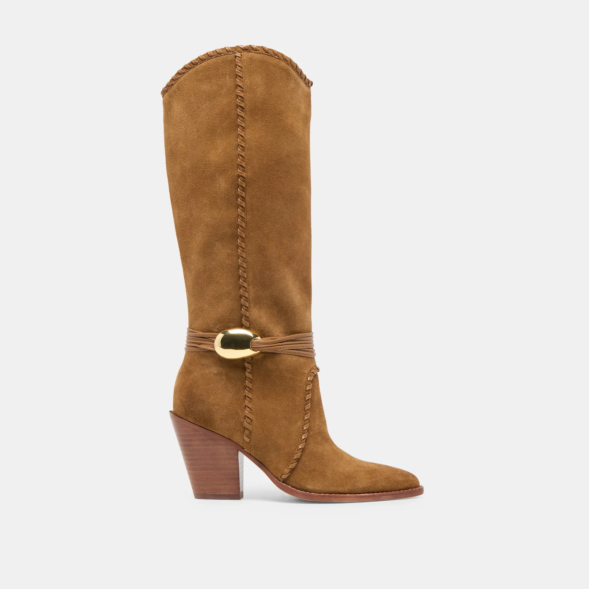 Steel Toe Secure Grip JODY BOOTS LT BROWN SUEDE