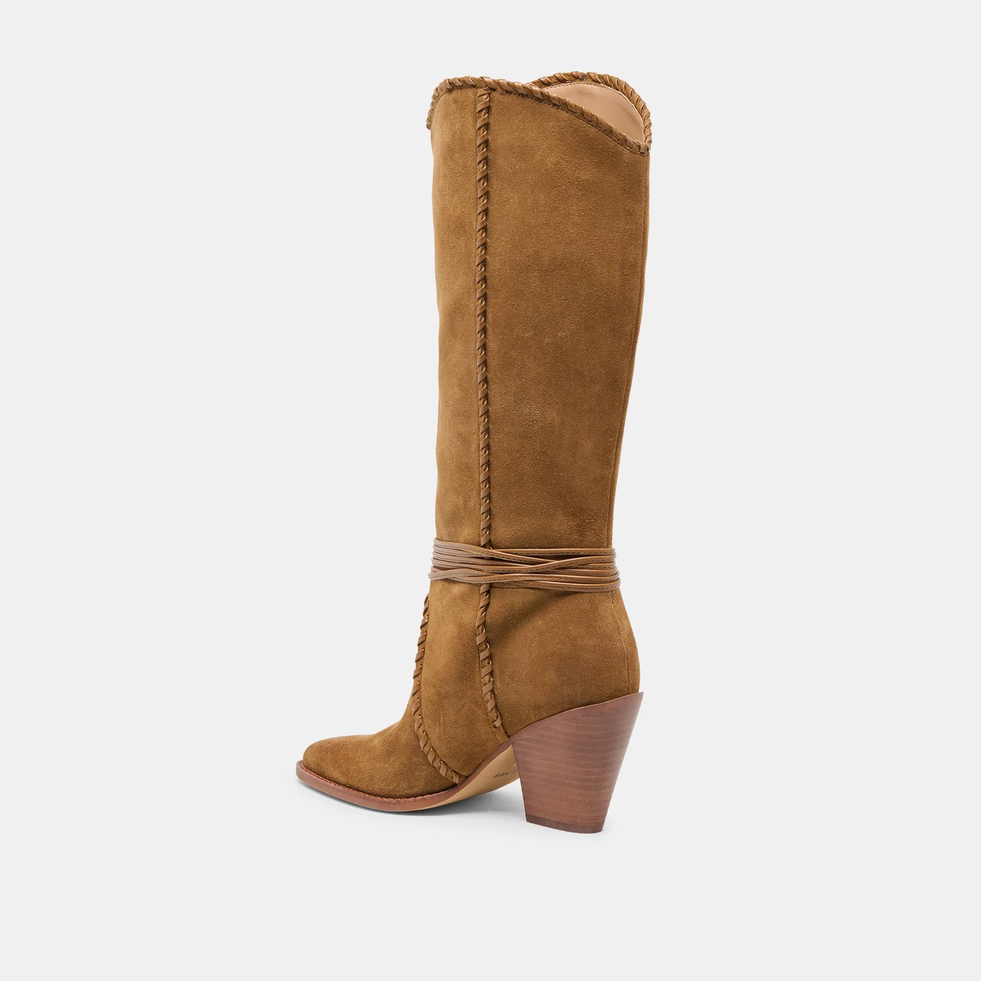 JODY BOOTS LT BROWN SUEDE Biking Trip
