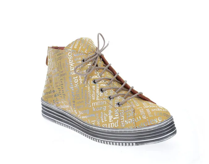 Subtle design Hard Terrain LE SANSA VIVID MUSTARD PRINT