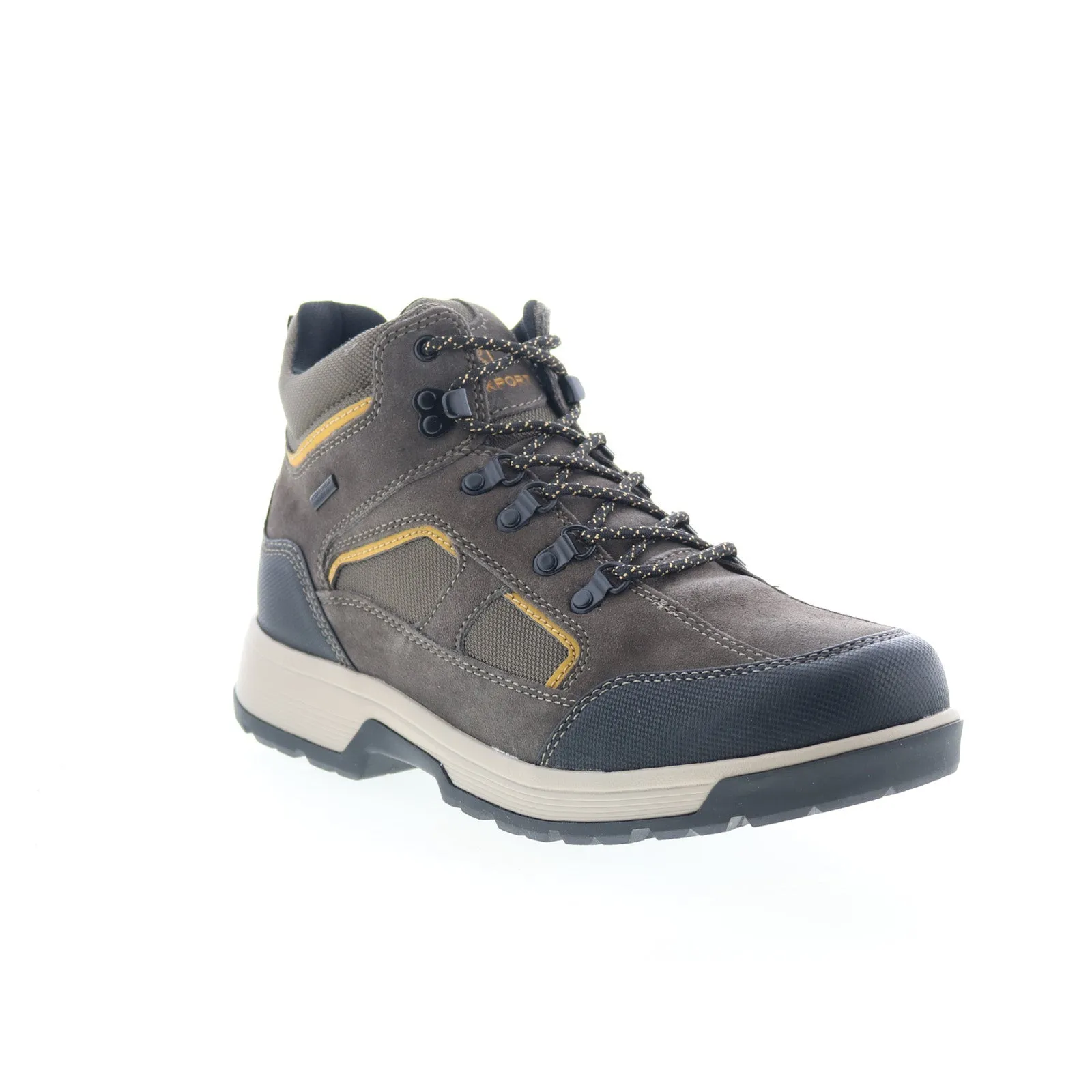 Rockport Evan Waterproof RMEVAN Mens Green Wide Suede Casual Dress Boots Reliable Protection Thermal Lining