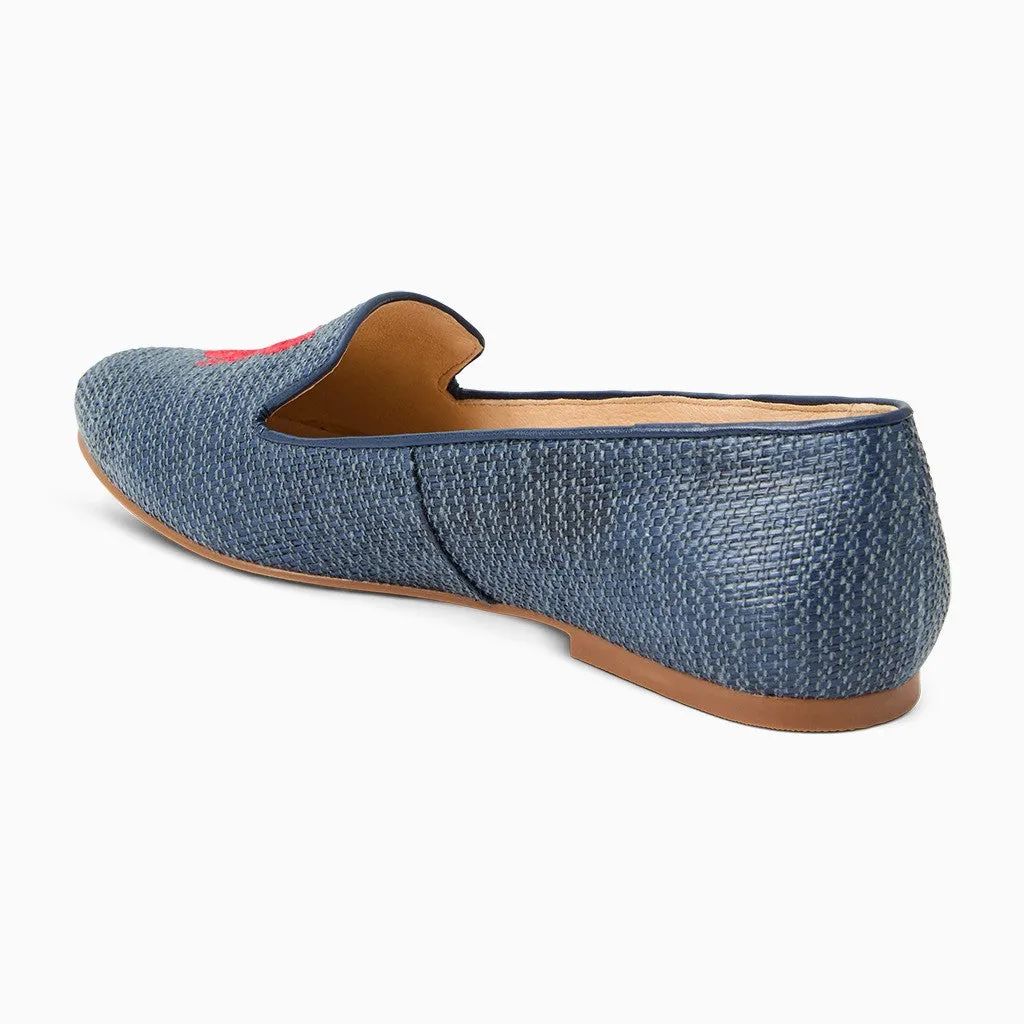 Lobster Embroidered Loafer Youth Fresh