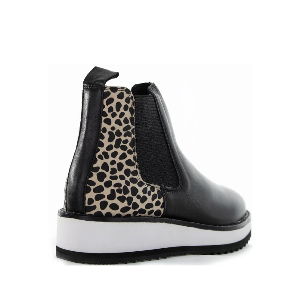 LE SANSA STING BLACK PRINT Elastic laces primary