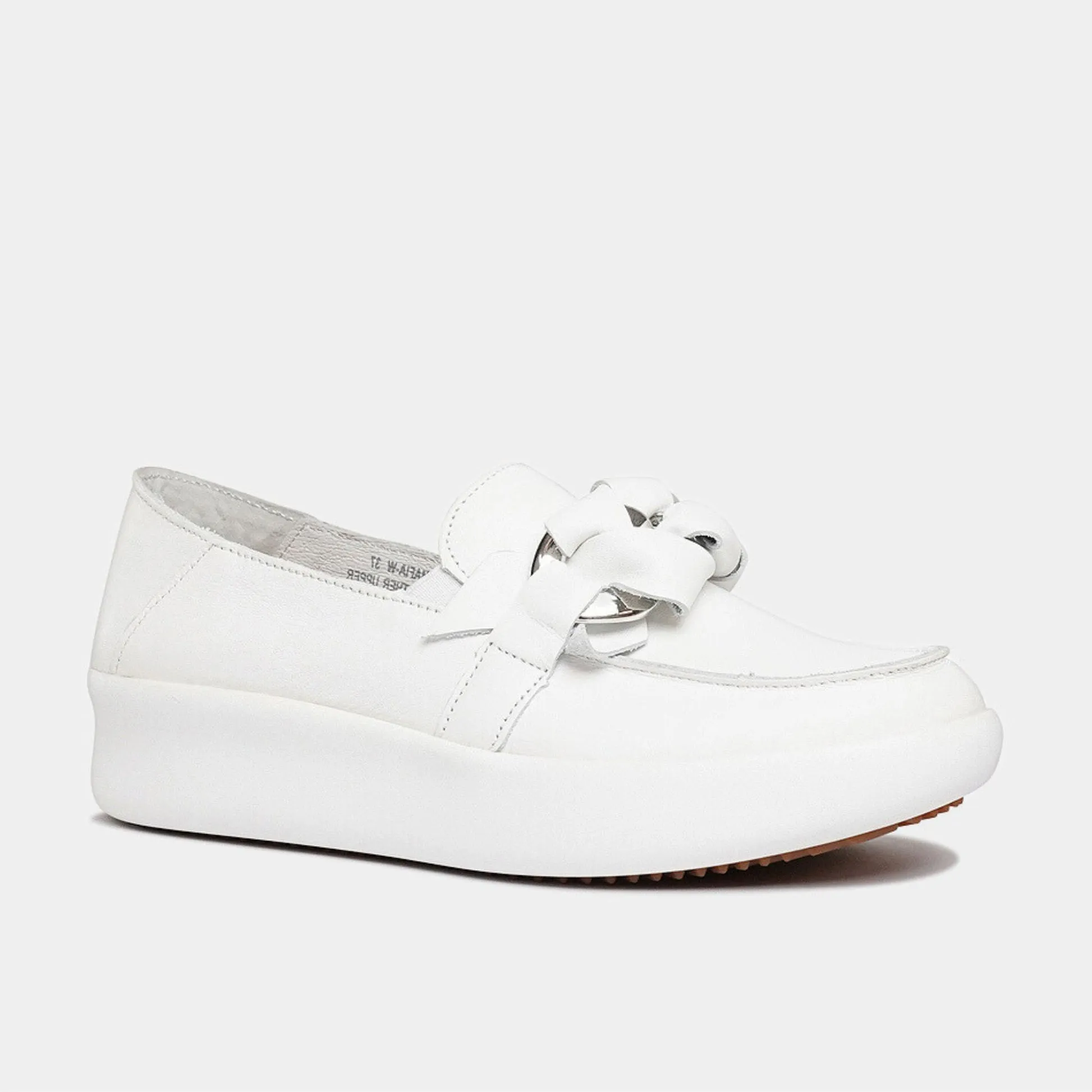 ALFIE & EVIE MAFIA WHITE Neo Pop Elastic laces