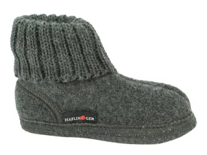Haflinger Children's slippers Karl Anthracite Spring Bloom Comfort Run