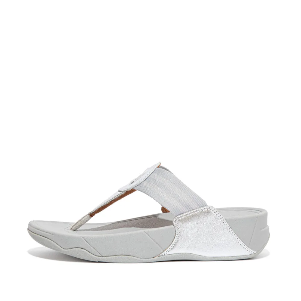 Care Ease FitFlop WALKSTAR Webbing Toe-Post Sandals