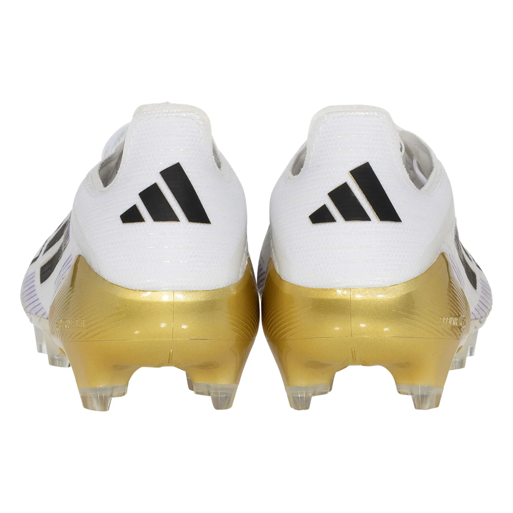 wet conditions Daily Training adidas F50 Elite Firm Ground Soccer Cleats (White/Black/Gold Metallic)