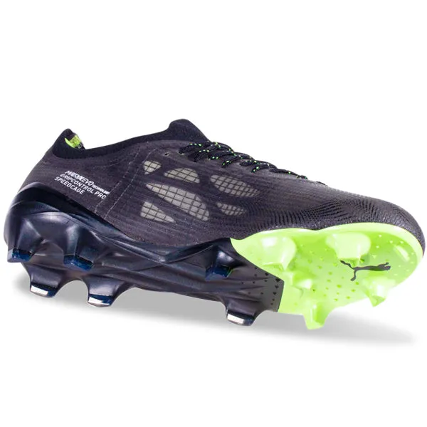 Support arch Game Strategy Puma Ultra 1.4 FG/AG Soccer Cleats (Black/Fizzy Light)