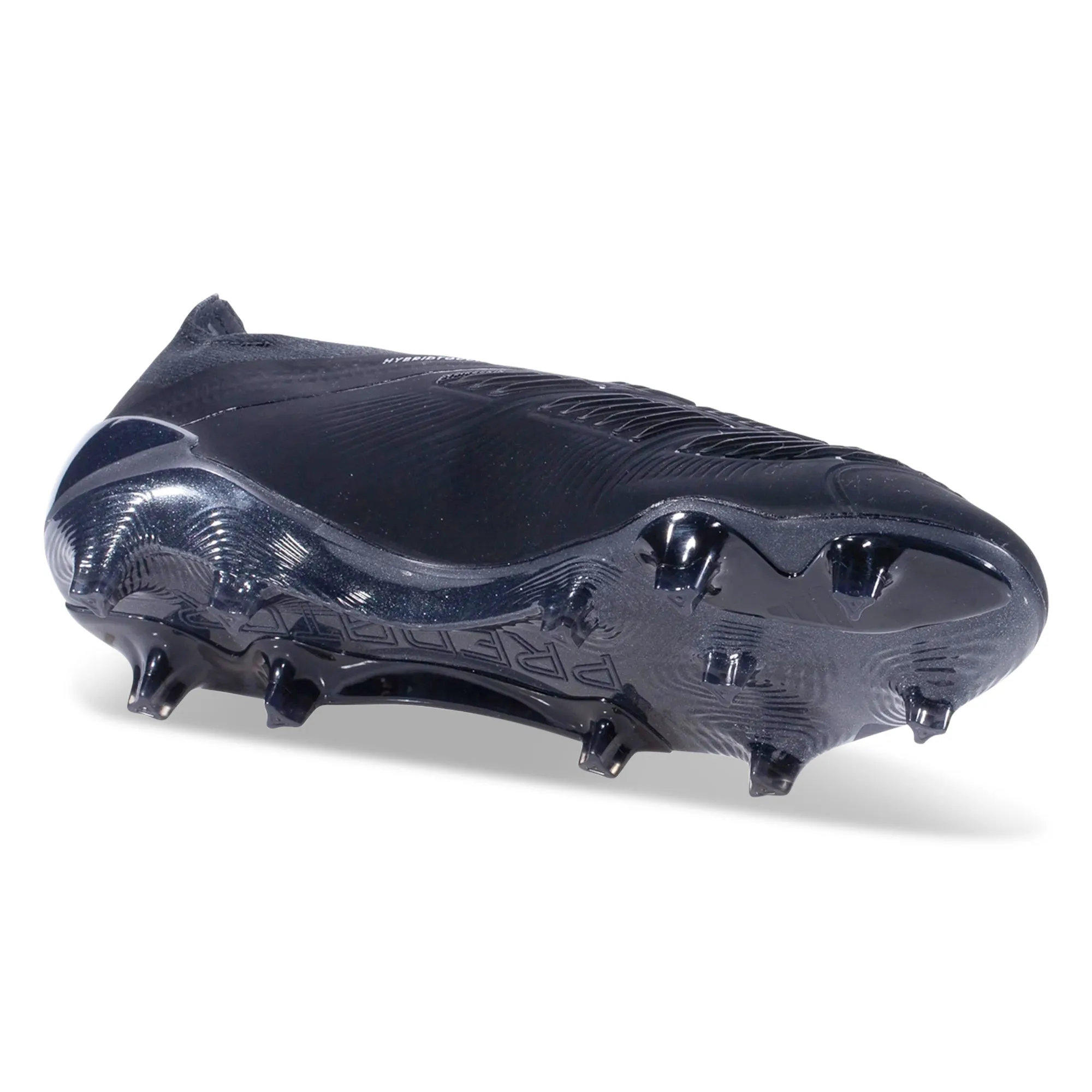 adidas Predator Elite LL Firm Ground Soccer Cleats (Black/Black) Quick Release